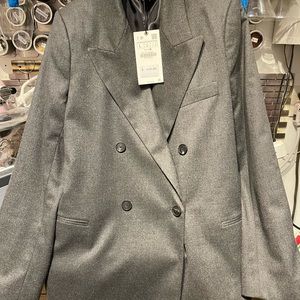 Grey blazer size large